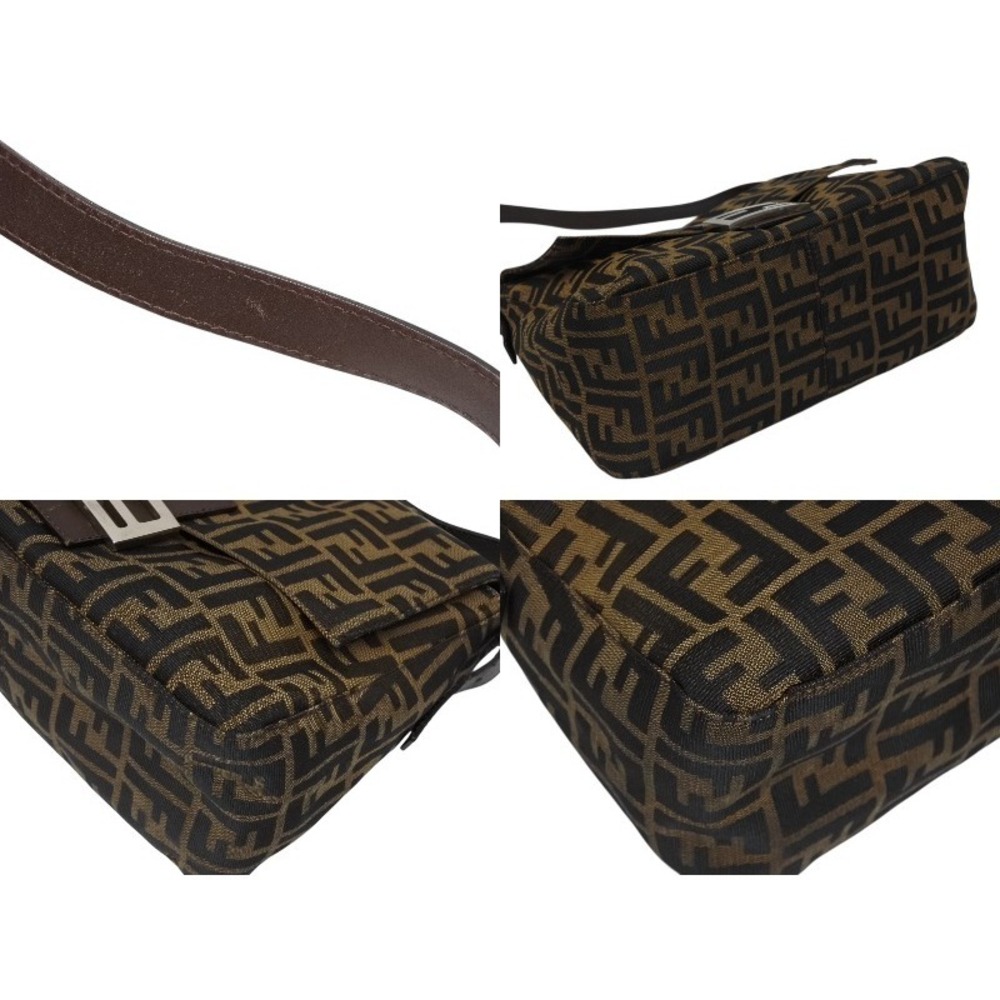 FENDI Zucca Mamma Bucket One Shoulder Hobo bag of brown canvas leather - Picture 7 of 10